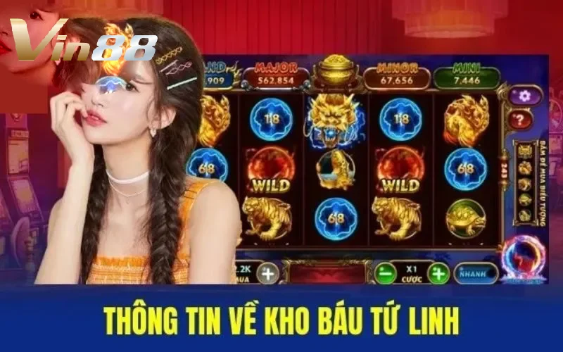 Kho báu tứ linh Vin88 là trò chơi gì?