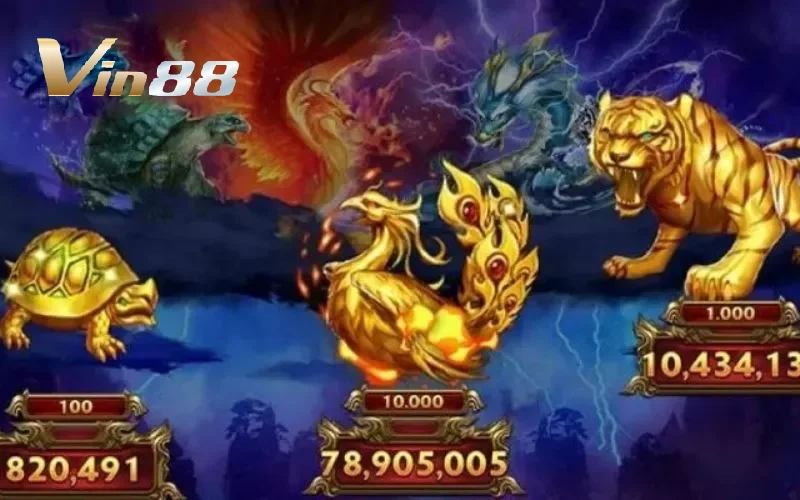 Kho Báu Tứ Linh Vin88 - Tựa Game Đặc Sắc Nhất 2024